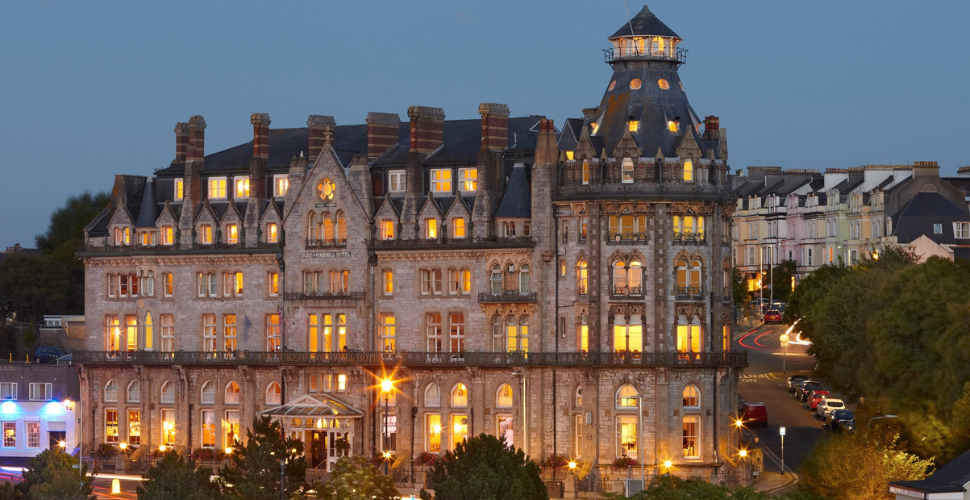 Exterior Duke of Cornwall Hotel in Plymouth